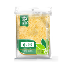 【严选】绿帝小米350g*3袋  （厂家直发）