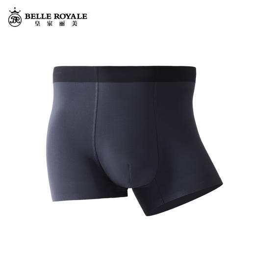 皇家丽美莫代尔棉男士底裤纯色简约舒适四角内裤DKN1198 商品图0