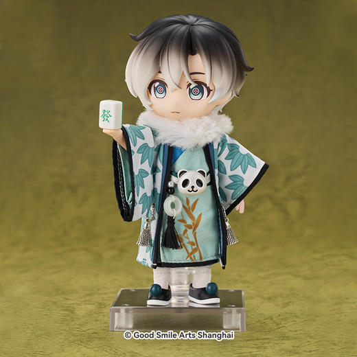 【GSC现货】粘土娃 国潮系列/服装套组 熊猫麻将：月桂叶 商品图3