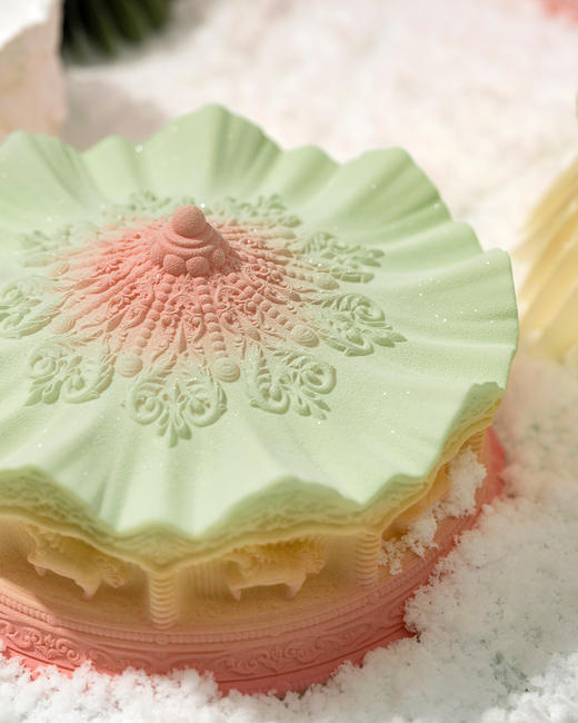 星光旋木-红西柚开心果慕斯生日蛋糕（3.1磅-4.0磅） 商品图1