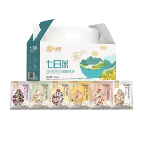 【严选】绿帝多种营养谷物七日粥1.05kg（盒装）（厂家直发）