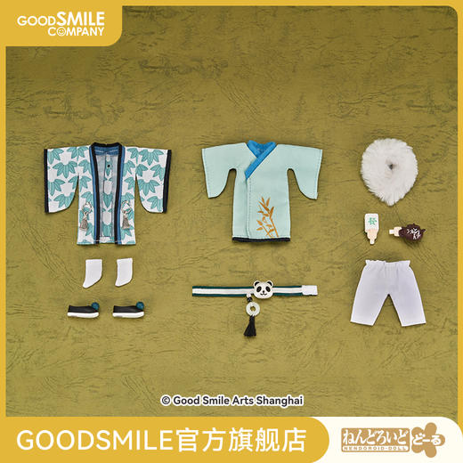 【GSC现货】粘土娃 国潮系列/服装套组 熊猫麻将：月桂叶 商品图1