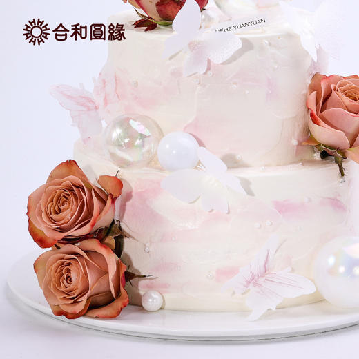 卡布双层鲜花蛋糕 商品图3