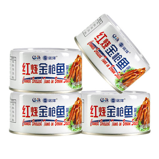 辽渔远洋 185g金枪鱼罐头（油浸，水浸，茄汁，辣味，红烧，蜜汁，豉香） 商品图1