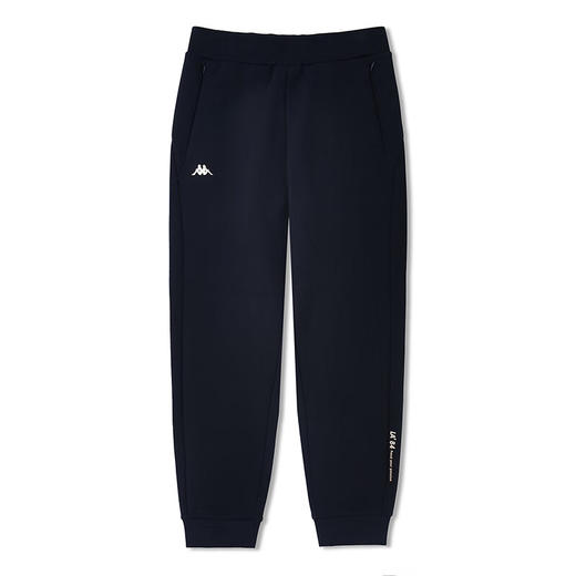 卡帕（Kappa）针织休闲裤2024新款女简约运动裤弹力小脚卫裤K0E22AK41 商品图0