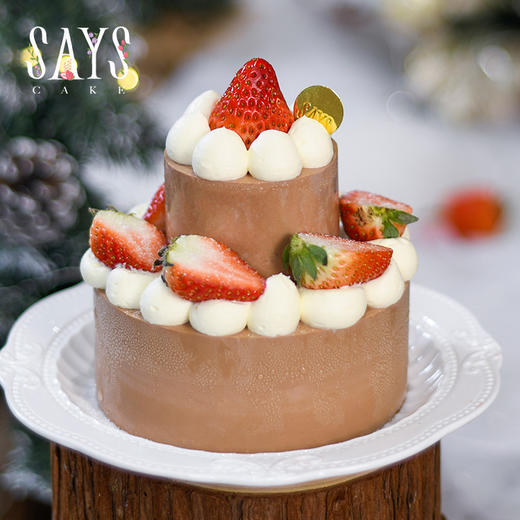 58%黑巧红莓慕斯蛋糕 商品图2
