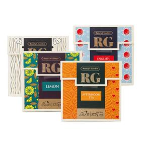 RG蕾米花园茶包盒装37.5g（佛手菊花苹果/英式早餐/柠檬苹果/原味）