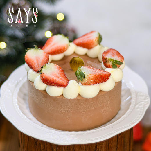 58%黑巧红莓慕斯蛋糕 商品图1