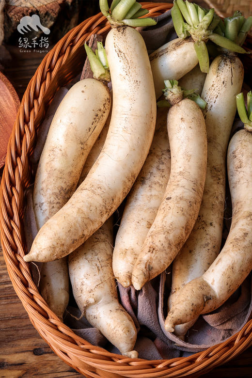 生态白萝卜（一件包邮，霜打白萝卜） | 绿家自产*ecological  white radish | Self-production 商品图3