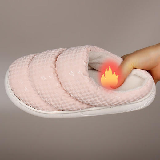 【多样屋专柜】多样屋棉拖鞋女秋冬季室内防水家居拖 商品图1