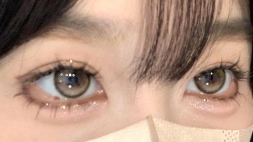 Doragina年抛·焦糖松栗·14.5mm中大着色·韩产2片 商品图9