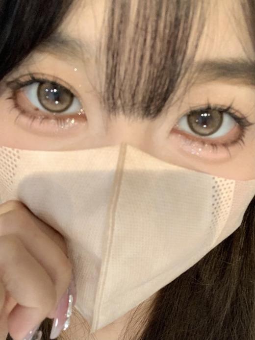 Doragina年抛·焦糖松栗·14.5mm中大着色·韩产2片 商品图11