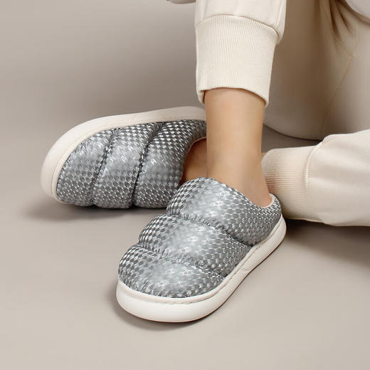 【多样屋专柜】多样屋棉拖鞋女秋冬季室内防水家居拖 商品图2