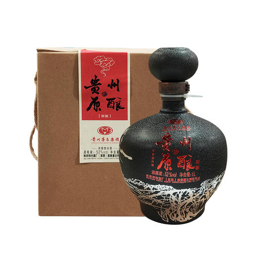 【浓香型】茅台集团 贵州原酿-御酿白酒1L 52度 商品图5