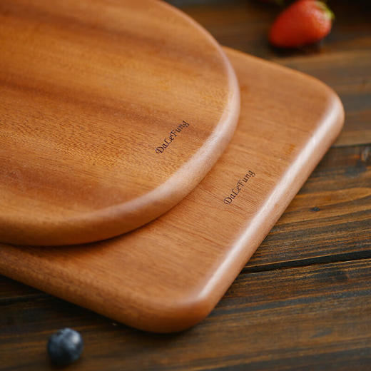 达乐丰抗菌乌檀整木多功能板方形菜板24*20*2cm 商品图4