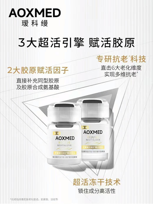 【效期出清】瑷科缦密集赋活修护精华组合(冻干粉+溶媒液) 商品图0