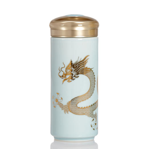 鸿运金龙随身杯双层330ml 商品图4