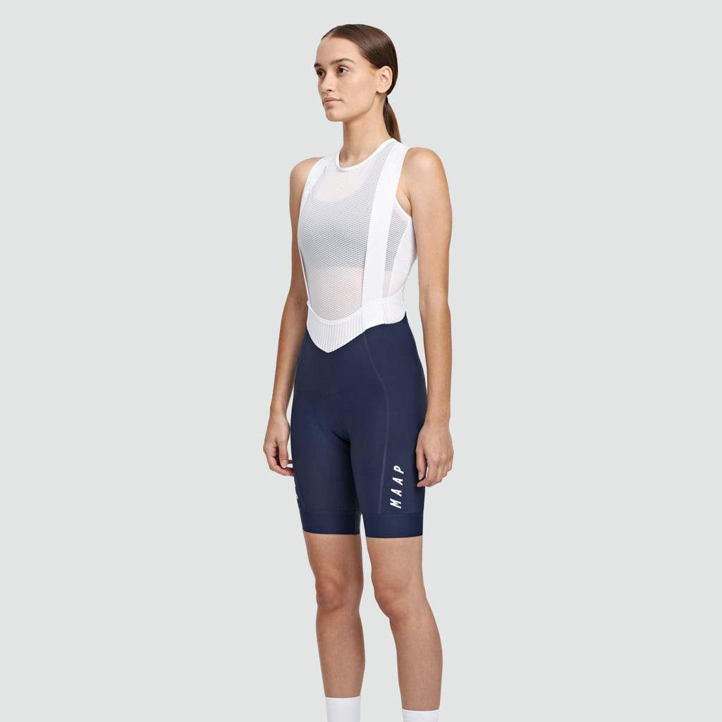 MAAP 女士 Team Bib Evo Navy/White 骑行短裤