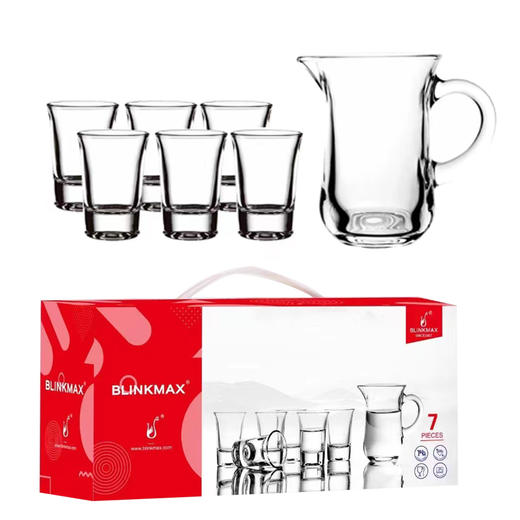 [酒具]丽尊白酒酒具套装(6+1)手提礼盒 商品图1