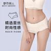 都市丽人薄透丝滑内裤女蕾丝+泳布内裤平角内裤YP42J1 商品缩略图0