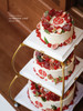 「囍结连理，果漾添福」红石榴草莓婚礼纪念日蛋糕·100%动物奶油（附图6+8+10寸三层，季节性蛋糕，提前微信沟通） 商品缩略图5