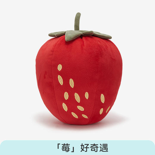 【ibaby×outlast太空科技恒温萌趣毛绒安抚抱枕】儿童抱枕瓜果丰登萌趣玩偶抱枕四季通用 商品图5