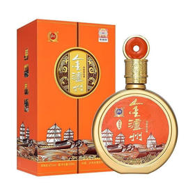 [金泸州金色岁月]42度-浓香型白酒500ml*6瓶