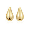 Oflye潮流饰品 水滴金色耳环女小众设计感气质耳钉法式复古耳饰新款秋冬 商品缩略图4