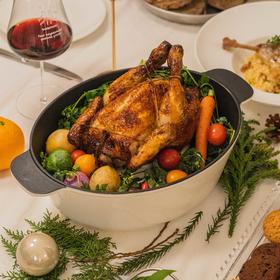 【Xmas】黑松露烤鲜活本地三黄鸡 Roasted Chicken with Truffle sauce