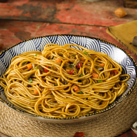 【严选】【卸甲坪精选葛根 简单易煮 酱香浓郁 劲道爽滑】晶地葛根热干面170g/袋*5袋（厂家直发） 商品图3