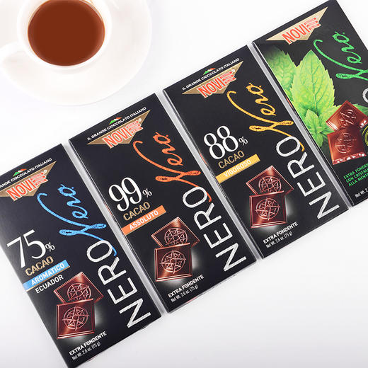 意大利浓意黑巧克力系列75g 缤纷口味多种选择细腻妙不可言 042667/042664/040056-2 商品图1