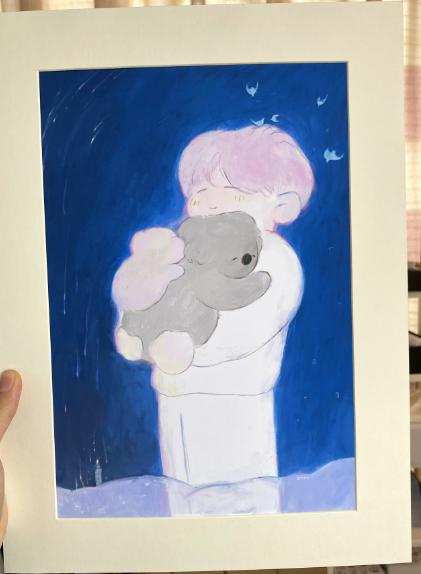 awei公园丨长方形微喷画 商品图1