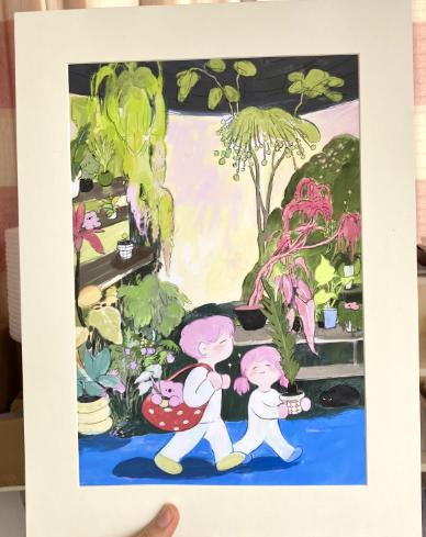 awei公园丨长方形微喷画 商品图3