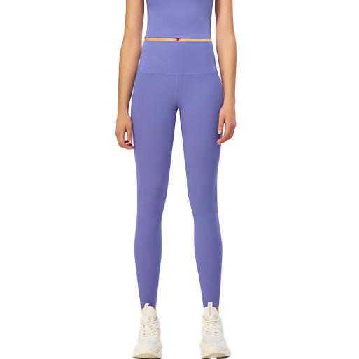 跃牌【轻匀系列】莱卡侧口袋瑜伽健身裸感4.0版九分裤90060 商品图10