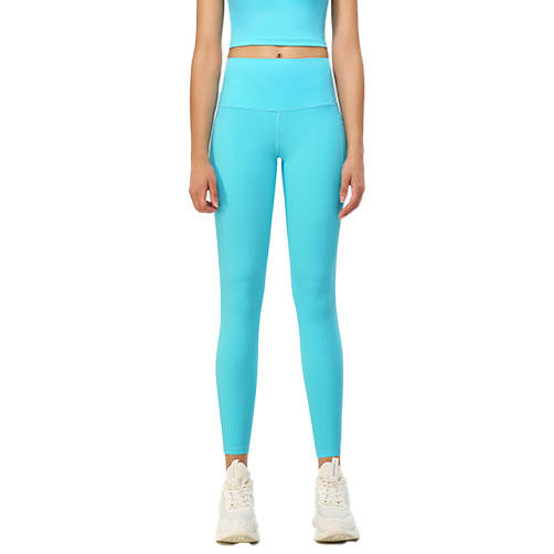 跃牌【轻匀系列】莱卡侧口袋瑜伽健身裸感4.0版九分裤90060 商品图8