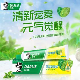 【好来】双重薄荷牙膏 90g | 清新口气·持久呵护 | DARLIE经典