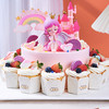【公主派对】小公主的派对多人儿童生日蛋糕+杯子蛋糕，水果夹心。（提前6--8小时下单，18:00后下单最快第二天15:30后可到店取货，具体时间看门店而定。） 商品缩略图1