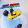 【炫酷跑车】黄色跑车儿童生日蛋糕，水果夹心（提前6--8小时下单，18:00后下单最快第二天15:30后可到店取货，具体时间看门店而定。） 商品缩略图2