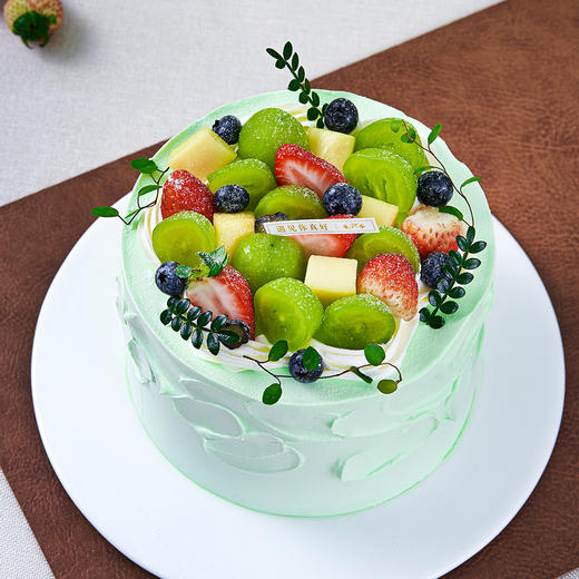 【静谧森林】水果生日蛋糕青提草莓（提前6--8小时下单，18:00后下单最快第二天16:30后可到店取货，具体时间看门店而定。） 商品图2