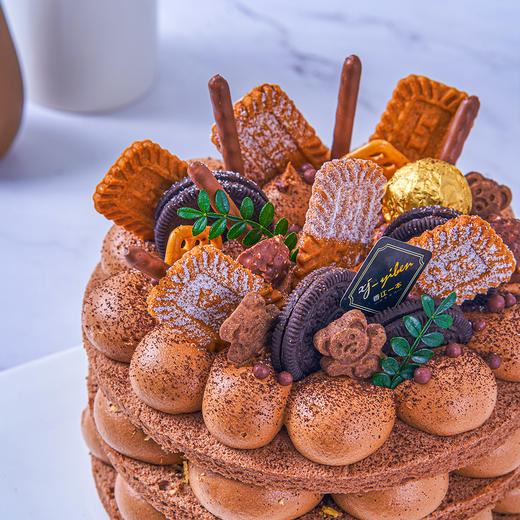 【巧克力裸蛋糕】巧克力风味裸蛋糕少奶油最爱（提前6--8小时下单，18:00后下单最快第二天15:30后可到店取货，具体时间看门店而定。） 商品图2