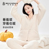 秋冬新款泰迪绒家居服套装女款加绒加厚外穿连帽JJT90040 商品缩略图0