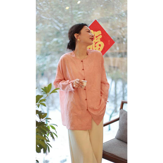 【贺春系列】清冷感衬衫（24710018-扶光） 商品图1