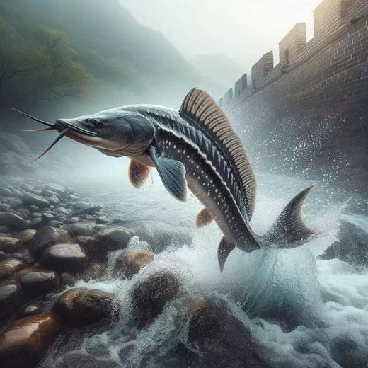 泉水生态养殖 鲟龙鱼 人工现捞鲜活包邮到家 商品图8