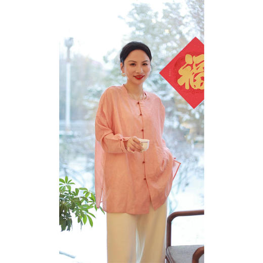 【贺春系列】清冷感衬衫（24710018-扶光） 商品图2