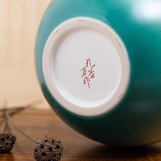 日本进口九谷烧陶瓷器花瓶山茶花赤椿花器摆件品山茶花6号花瓶18.5cm 商品图2