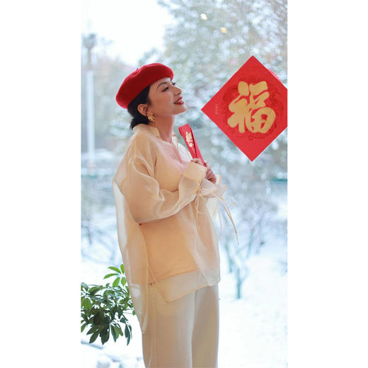 【抖音专属】中式衬衫（24710015-扶光） 商品图2