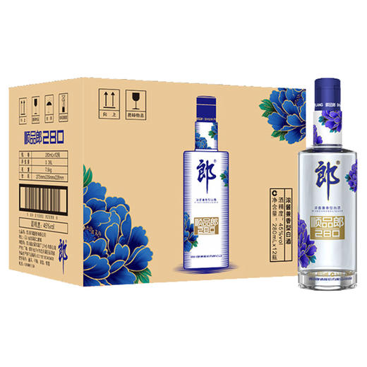郎酒 45° 顺品郎 (蓝顺)  280ml 商品图0