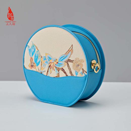 SAINTJOY/上久楷 宋锦斜背包 锦织玉叶 BWS23B0401 商品图3