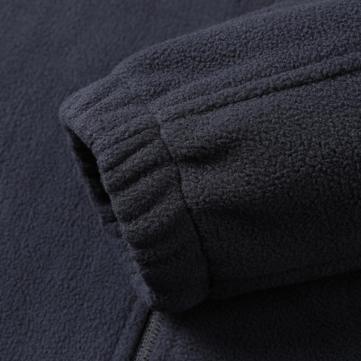 【摇粒绒】罗蒙秋冬季外套男加绒保暖纯色休闲通勤百搭抓绒衣男士外套 商品图8