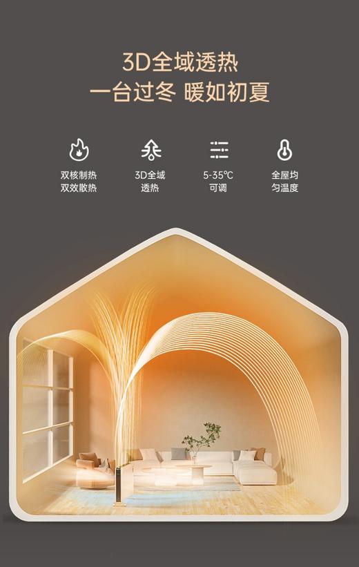 「百斯腾全屋主供暖电暖器S12」 商品图2